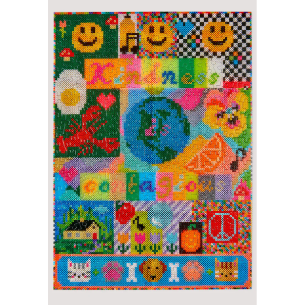 500 PIECE PUZZLE | KINDNESS IS CONTAGIOUS |-Puzzles-LE PUZZ-Coriander