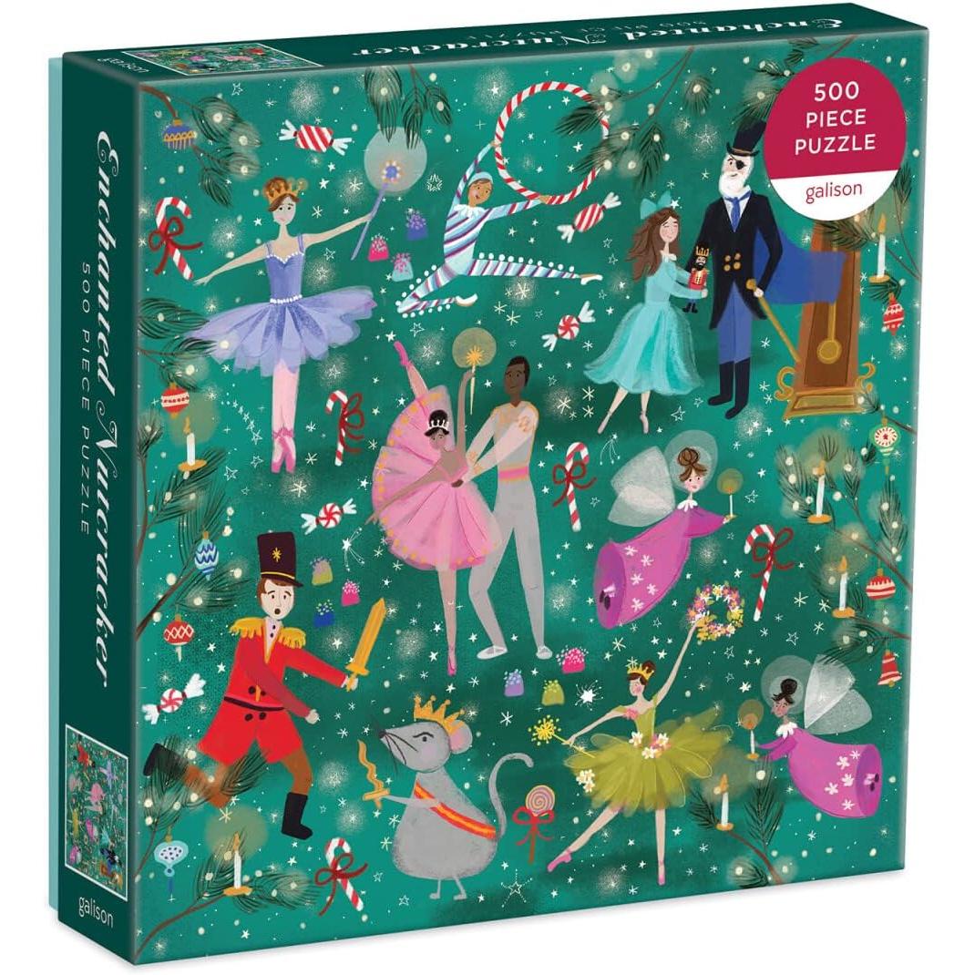 500 PIECE PUZZLE | MERRY NUTCRACKER-Puzzles-RAINCOAST-Coriander
