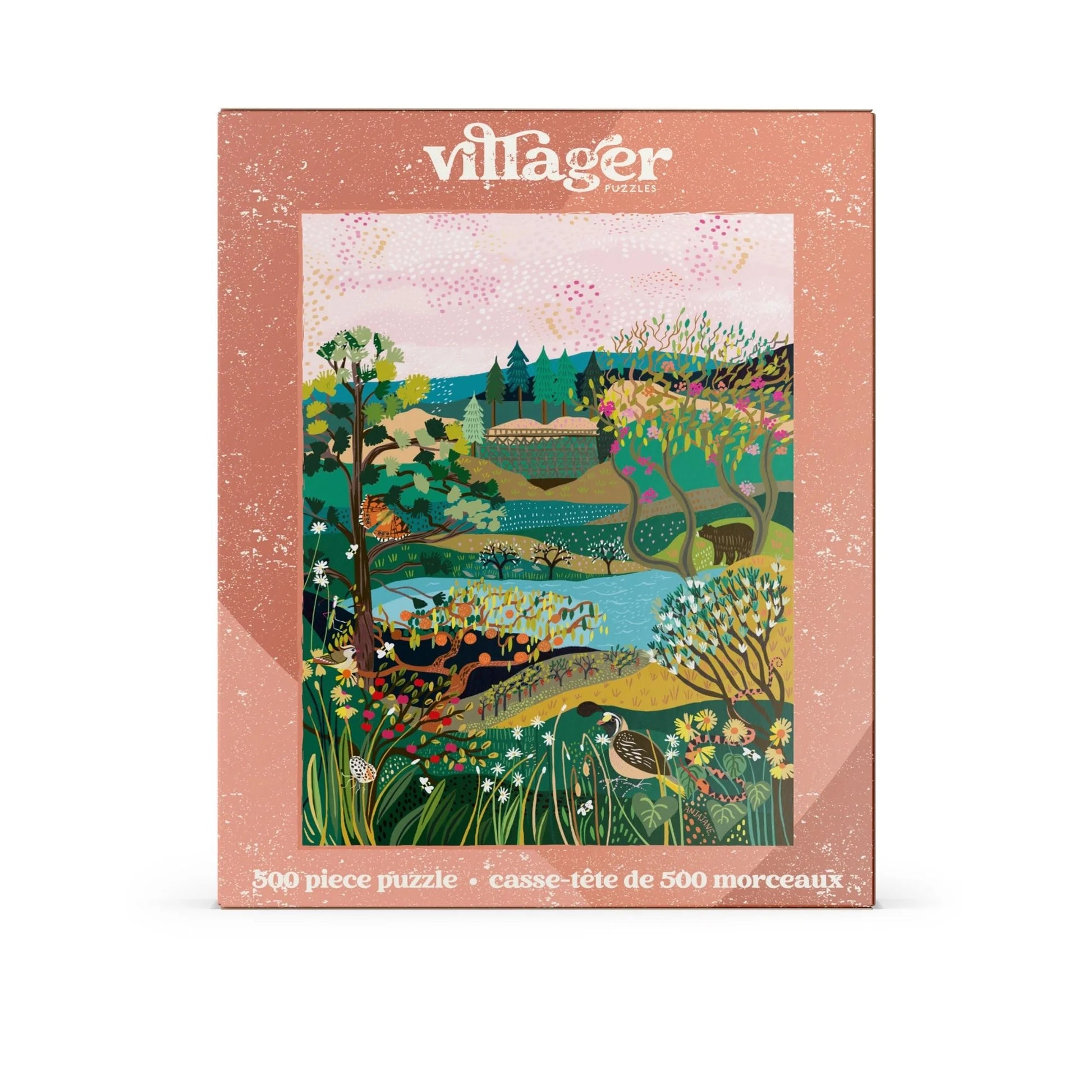500 PIECE PUZZLE | OKANAGAN VALLEY-Puzzles-VILLAGER PUZZLES-Coriander