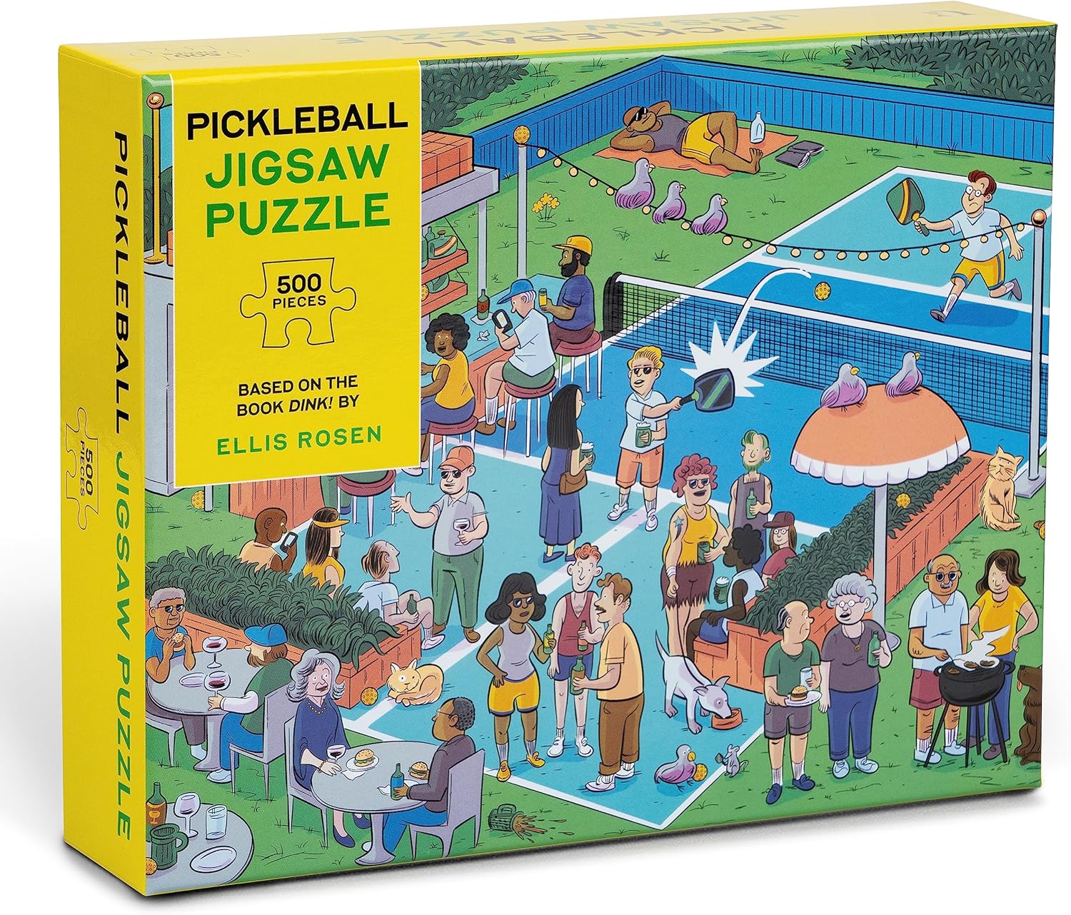 500 PIECE PUZZLE | PICKLEBALL-Puzzles and Such-HACHETTE BOOK GROUP-Coriander