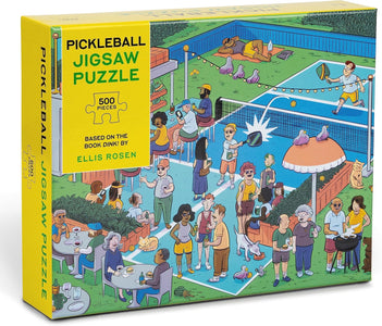 500 PIECE PUZZLE | PICKLEBALL-Puzzles and Such-HACHETTE BOOK GROUP-Coriander