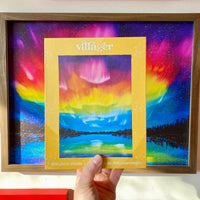 500 PIECE PUZZLE | RAINBOW NORTHERN LIGHTS-Puzzles-VILLAGER PUZZLES-Coriander