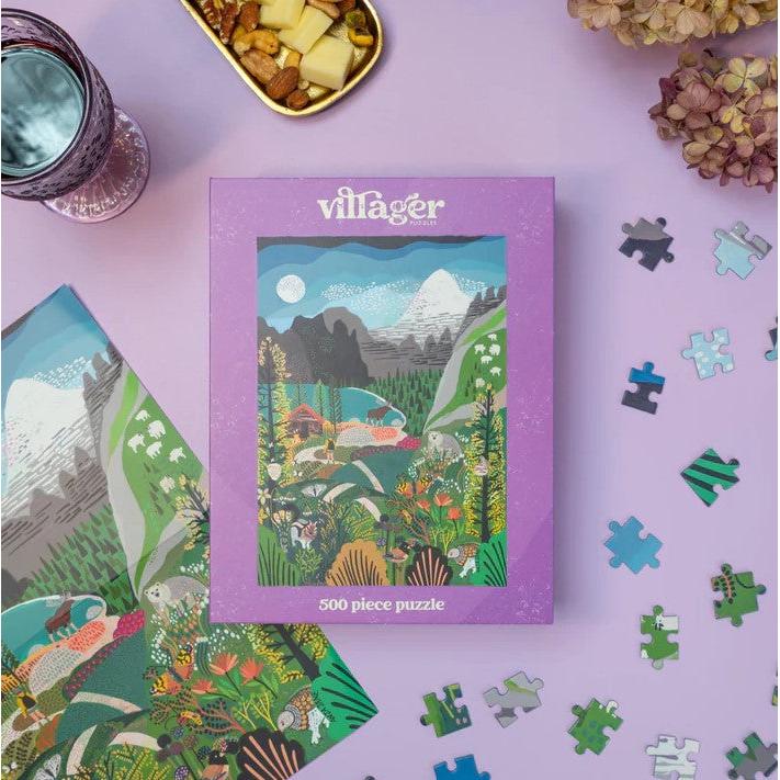500 PIECE PUZZLE | ROCKIES EXPLORER-Puzzles-VILLAGER PUZZLES-Coriander