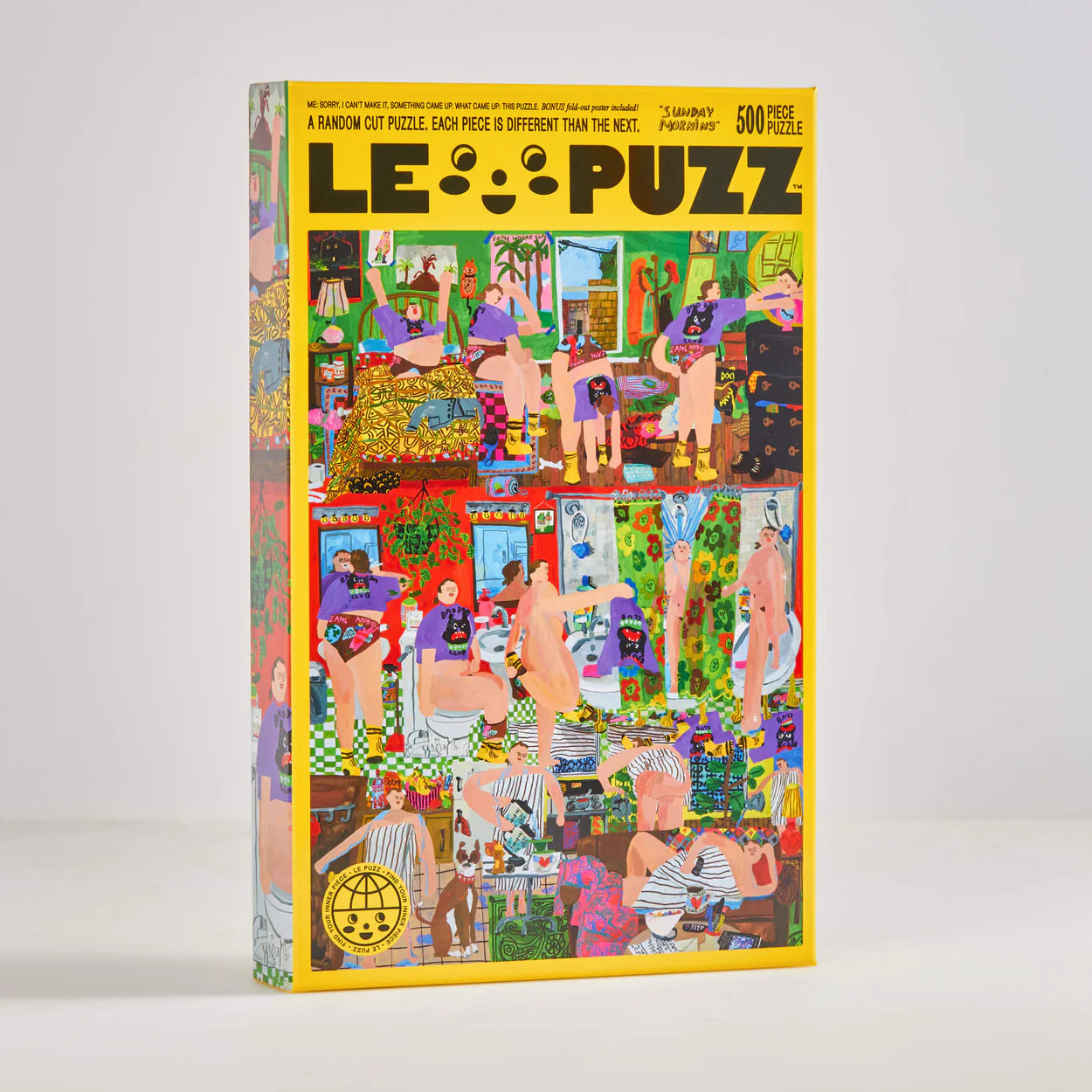 500 PIECE PUZZLE | SUNDAY MORNING-Puzzle-LE PUZZ-Coriander