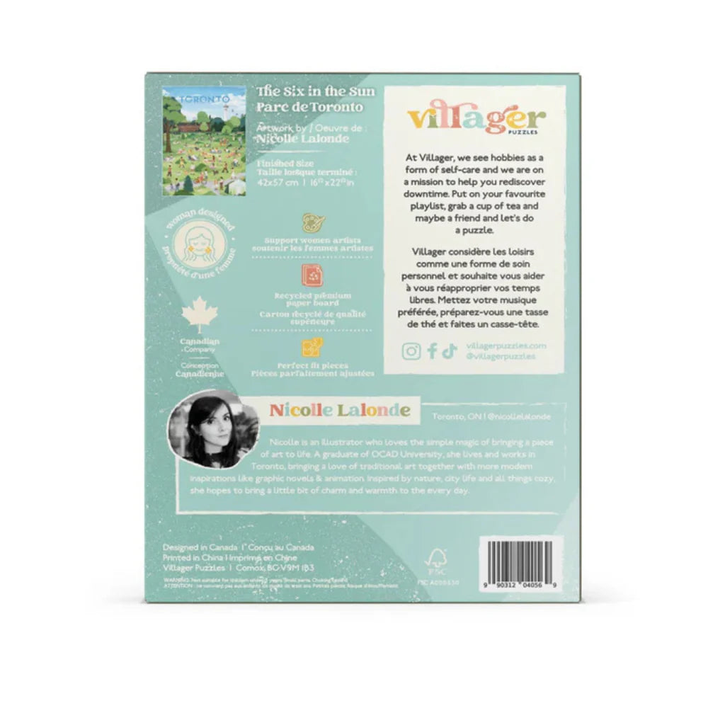 500 PIECE PUZZLE | THE SIX IN THE SUN-Puzzles-VILLAGER PUZZLES-Coriander