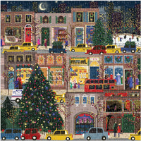 500 PIECE PUZZLE | WINTERY LIGHTS FOIL-Puzzles-RAINCOAST-Coriander