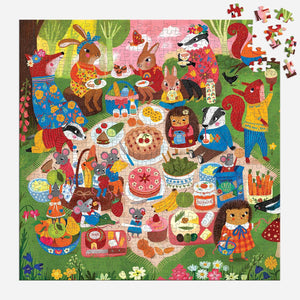 500 PIECE PUZZLE | WOODLAND PICNIC-Puzzles-RAINCOAST-Coriander