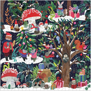 500 PIECE PUZZLE | YULETIDE FOREST-Puzzles-RAINCOAST-Coriander
