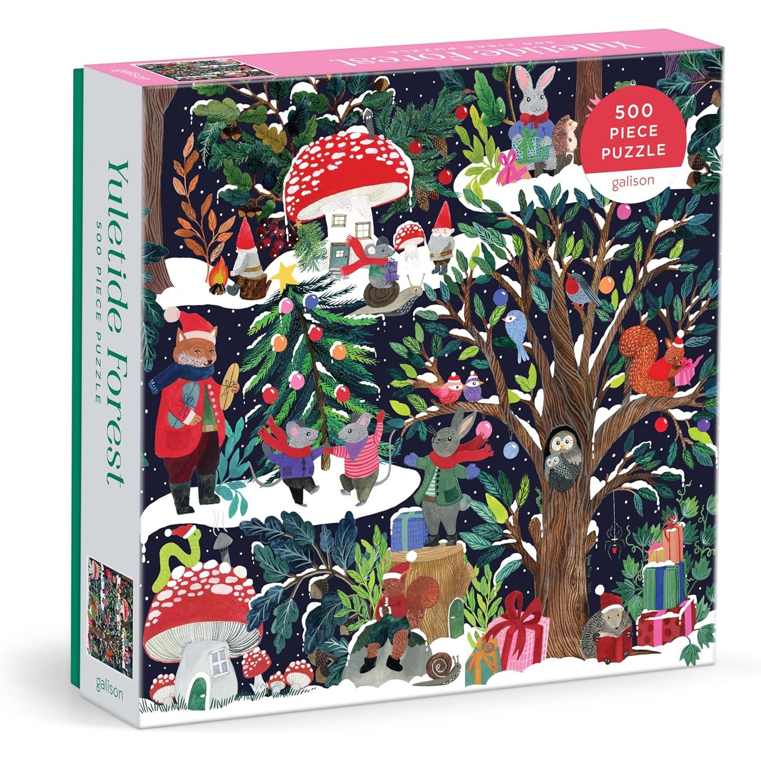 500 PIECE PUZZLE | YULETIDE FOREST-Puzzles-RAINCOAST-Coriander