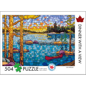 504 PIECE PUZZLE | DINNER WITH A VIEW-Puzzles-THE OCCURANCE-Coriander
