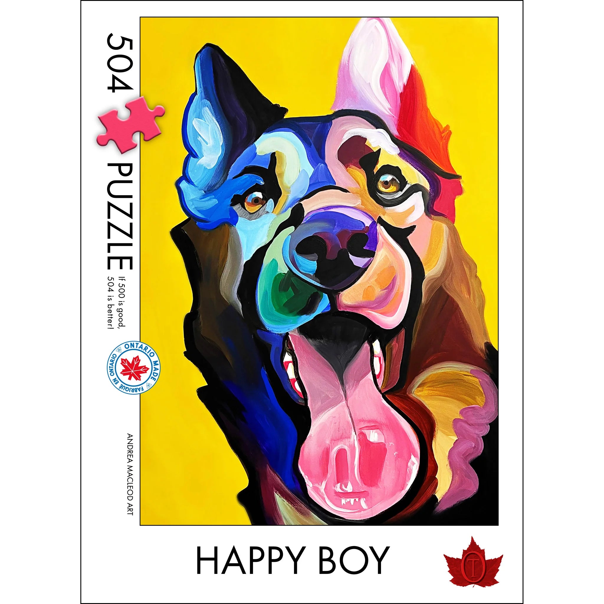 504 PIECE PUZZLE | HAPPY BOY-Puzzles-THE OCCURANCE-Coriander