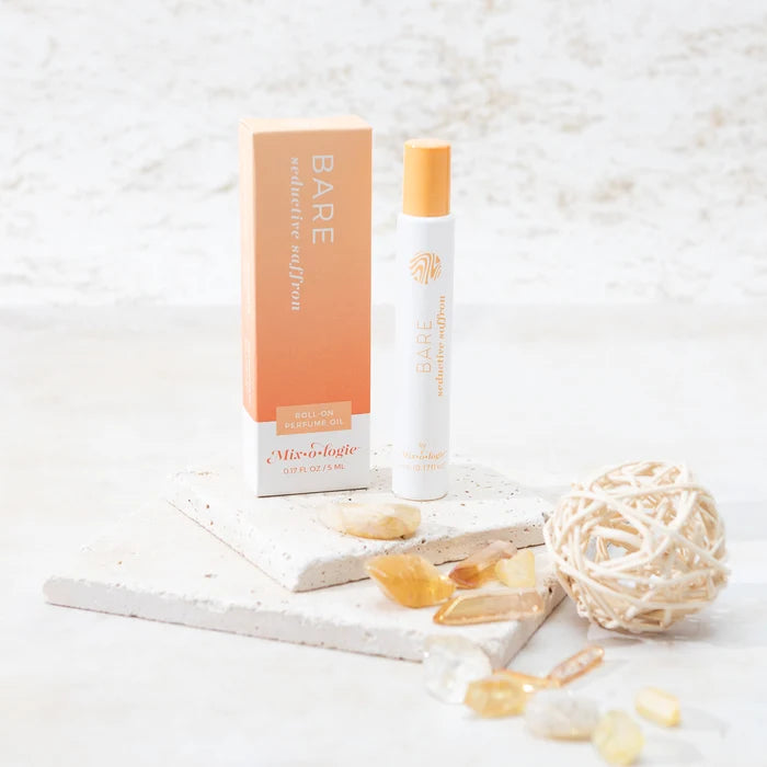 5ML ROLLERBALL PERFUME | BARE (SAFFRON)-Lotions & Potions-MIXOLOGIE-Coriander