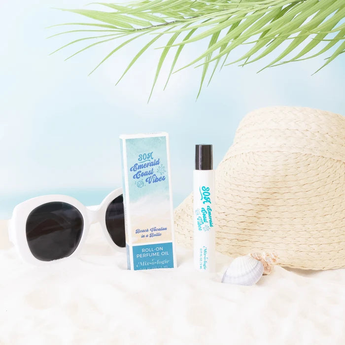 5ML ROLLERBALL PERFUME | EMERALD COAST VIBES-Lotions & Potions-MIXOLOGIE-Coriander