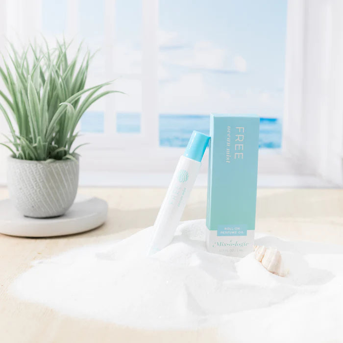 5ML ROLLERBALL PERFUME | FREE (OCEAN)-Lotions & Potions-MIXOLOGIE-Coriander