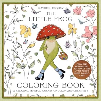 COLOURING BOOK | LITTLE FROG-Books & Stationery-HACHETTE BOOK GROUP-Coriander