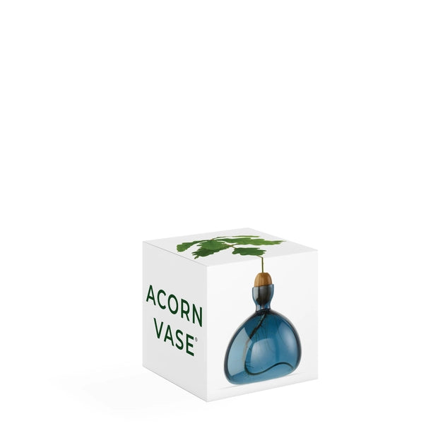 ACORN VASE | BLUE JAY