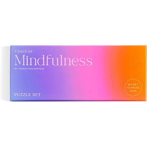 7 DAYS OF MINDFULNESS PUZZLE SET-Fun and Games-RAINCOAST-Coriander