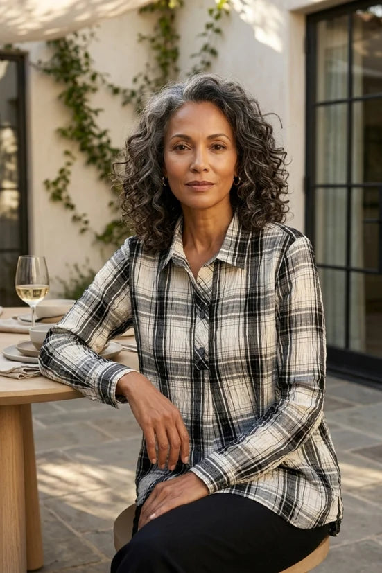 WOMEN'S SHIRT | CHILL: WINTER WHITE
