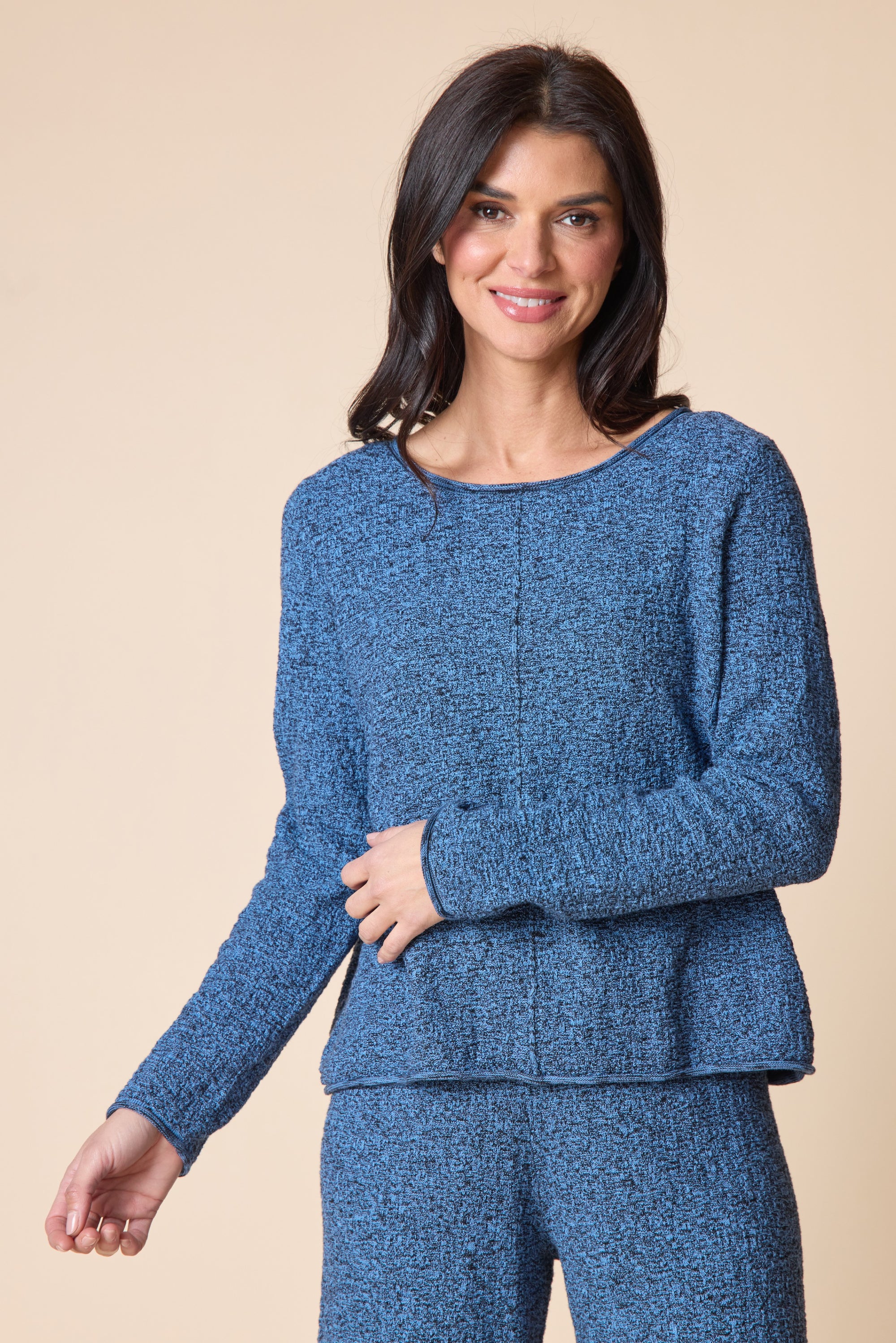 PULLOVER SWEATER | FAUX BUTTON PLACKET-Jackets & Sweaters-HABITAT-XSMALL-HARBOR-Coriander