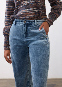 CORDUROY JEANS | BARREL ANKLE-Bottoms-FRENCH DRESSING JEANS-Coriander