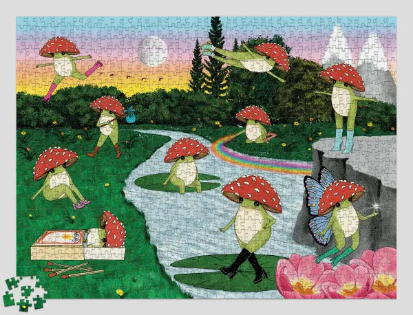1 000 PIECE PUZZLE | LITTLE FROG