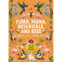 ACTIVITY BOOK | FLORA, FAUNA, BOTANICAL & BEES STICKER-Books & Stationery-HACHETTE BOOK GROUP-Coriander