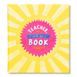ACTIVITY BOOK | TEACHER, I MADE YOU A BOOK-Books & Stationery-COMPENDIUM-Coriander