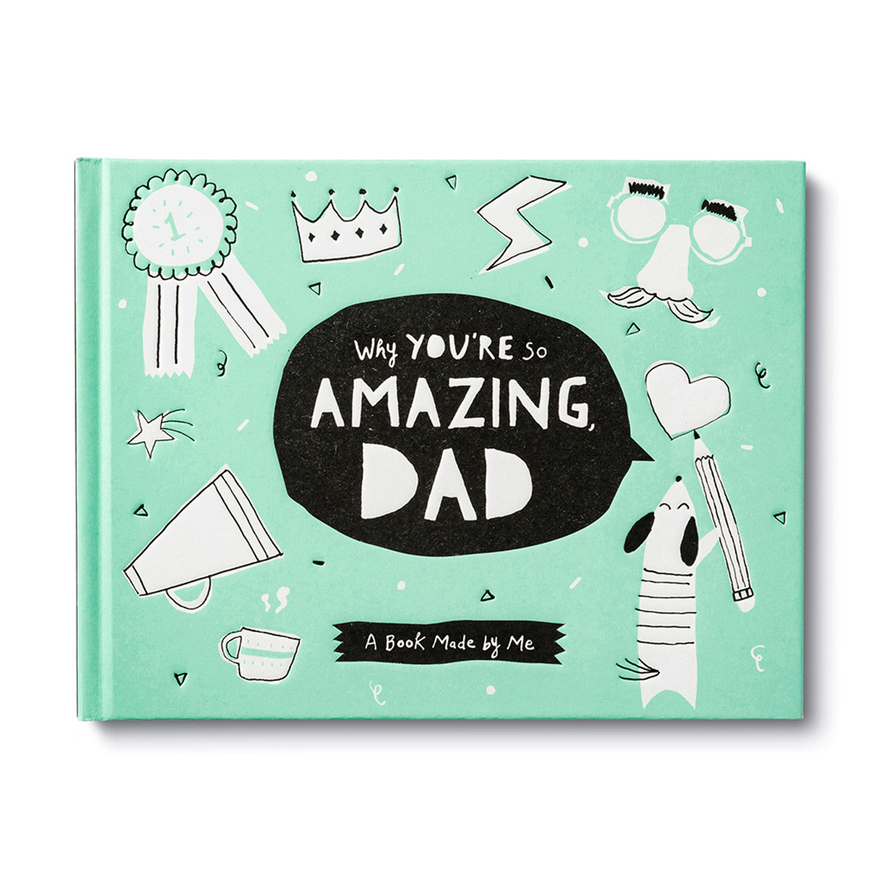 ACTIVITY BOOK | WHY YOU'RE SO AMAZING DAD-Books & Stationery-COMPENDIUM-Coriander