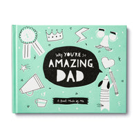 ACTIVITY BOOK | WHY YOU'RE SO AMAZING DAD-Books & Stationery-COMPENDIUM-Coriander