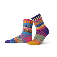 ADULT CREW MISMATCHED SOCKS | SUNNY-Socks-SOLMATE-Coriander