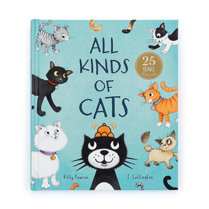 ALL KINDS OF CATS BOOK-Books & Stationery-JELLYCAT BOOKS-Coriander