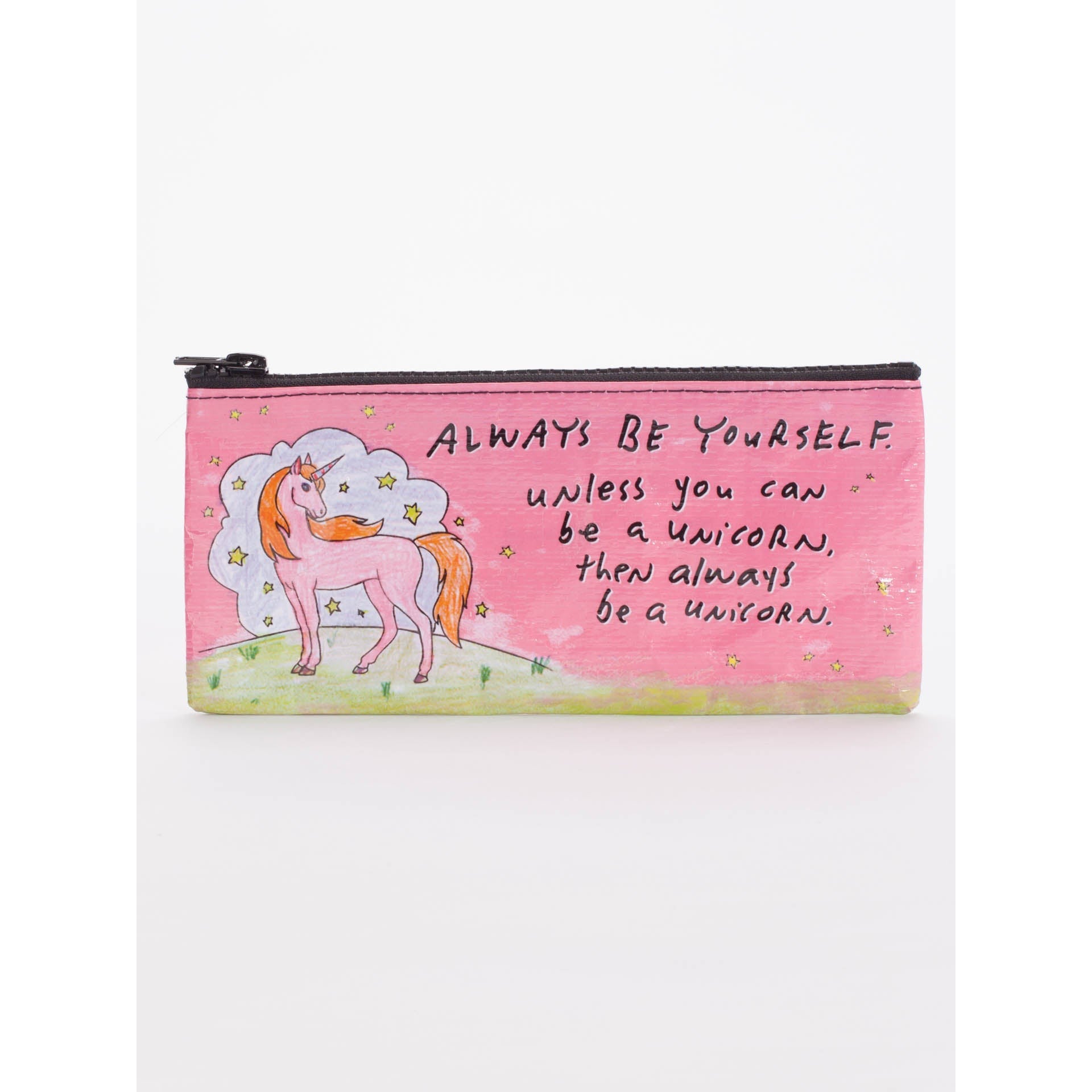 ALWAYS BE A UNICORN PENCIL CASE-Bags & Wallets-BLUE Q-Coriander