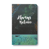 ALWAYS BELIEVE JOURNAL-Books & Stationery-COMPENDIUM-Coriander