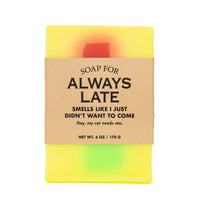 ALWAYS LATE SOAP-Self Care-WHISKEY RIVER SOAP CO.-Coriander