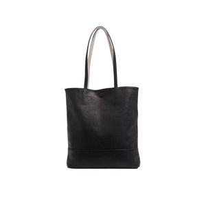 AMIA 2N1 REVERSIBLE TOTE-Bags & Wallets-S-Q-BLACK-CREAM-Coriander