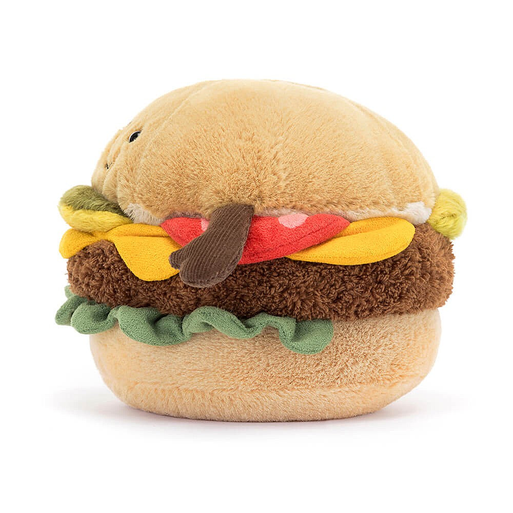 AMUSEABLE BURGER-Stuffies-JELLYCAT-Coriander