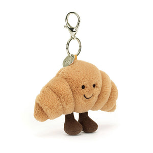 AMUSEABLE CROISSANT BAG CHARM-Stuffies-JELLYCAT-Coriander