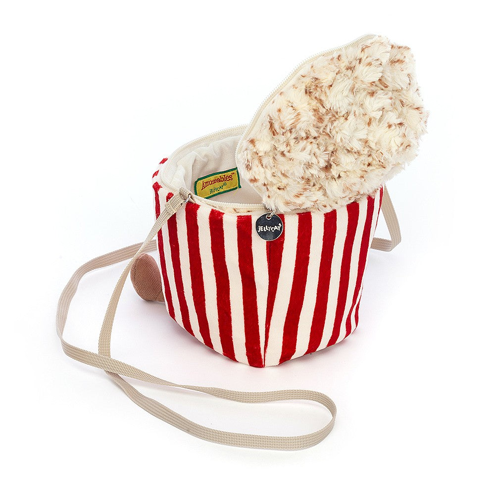 AMUSEABLE POPCORN BAG-Purse-JELLYCAT-Coriander