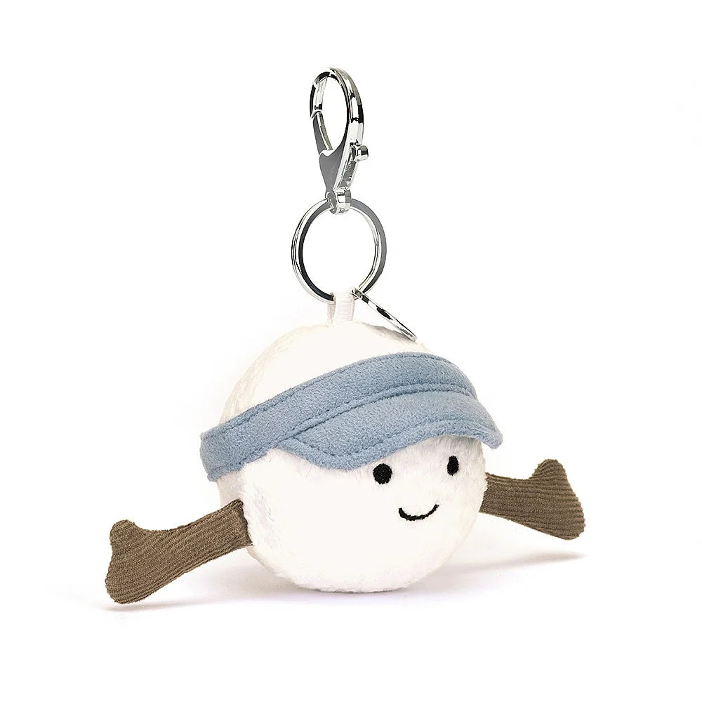 AMUSEABLE SPORTS GOLF BAG CHARM-Stuffies-JELLYCAT-Coriander