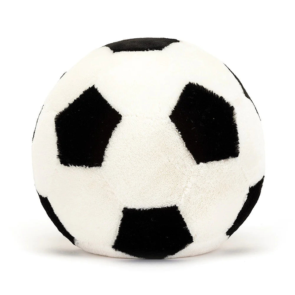 AMUSEABLE SPORTS SOCCER BALL-Stuffies-JELLYCAT-Coriander