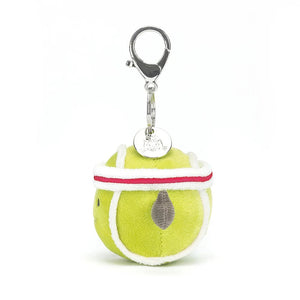 AMUSEABLE SPORTS TENNIS BAG CHARM-Stuffies-JELLYCAT-Coriander