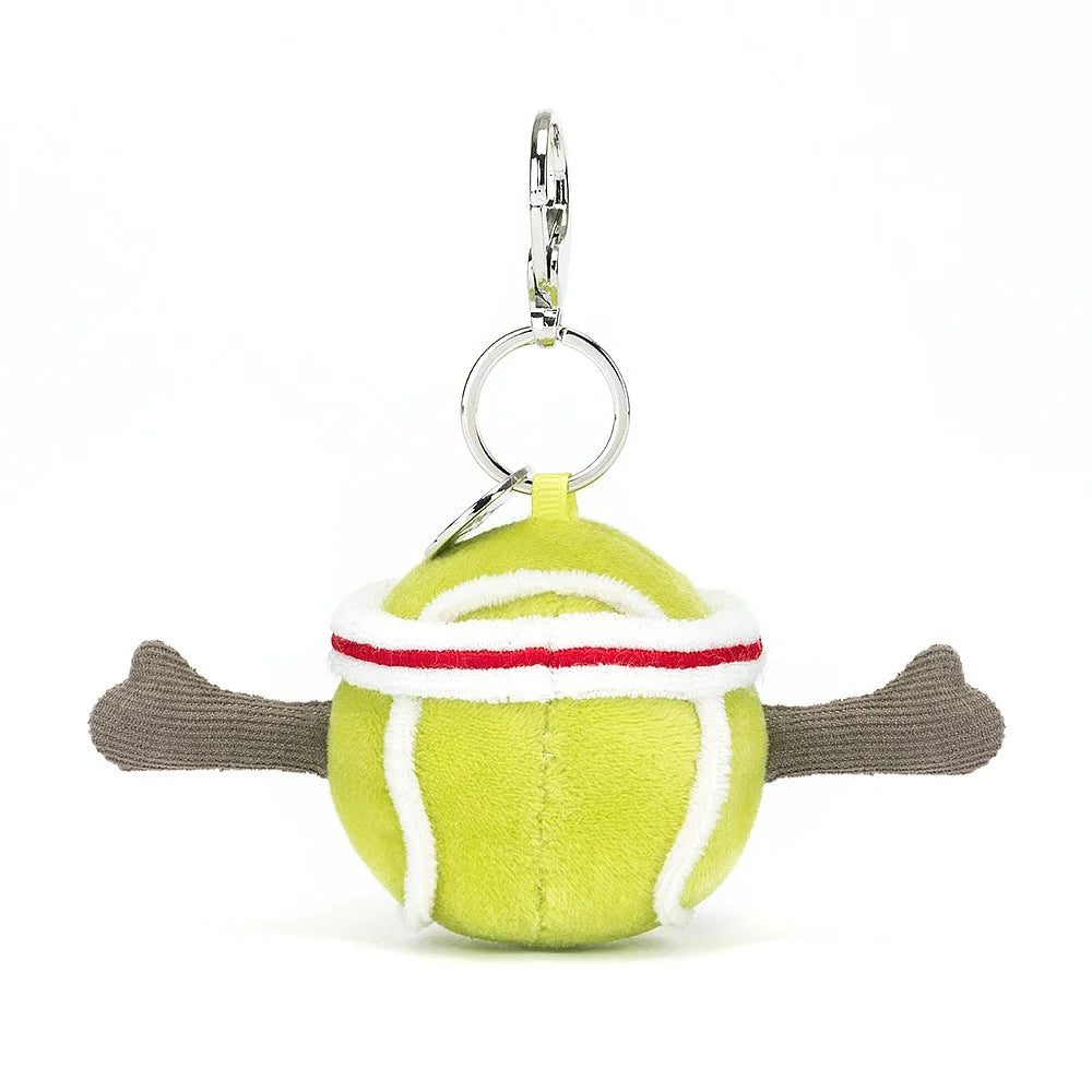 AMUSEABLE SPORTS TENNIS BAG CHARM-Stuffies-JELLYCAT-Coriander