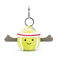 AMUSEABLE SPORTS TENNIS BAG CHARM-Stuffies-JELLYCAT-Coriander