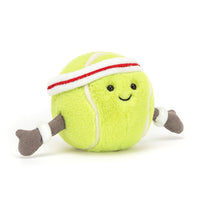 AMUSEABLE SPORTS TENNIS BALL-Stuffies-JELLYCAT-Coriander