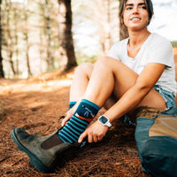 ANIMAL HAUS CREW WOMEN'S SOCKS-Socks & Footwear-DARN TOUGH-Coriander