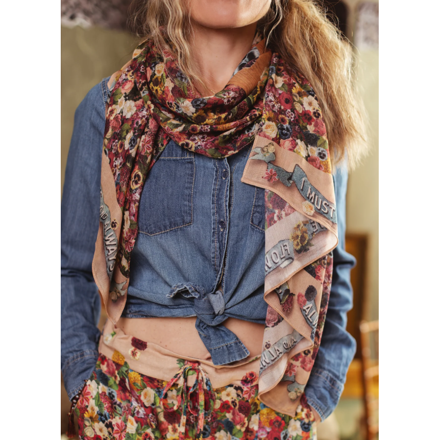 SCARF | ART OF LIFE-Uncategorised-MARKET OF STARS-Coriander