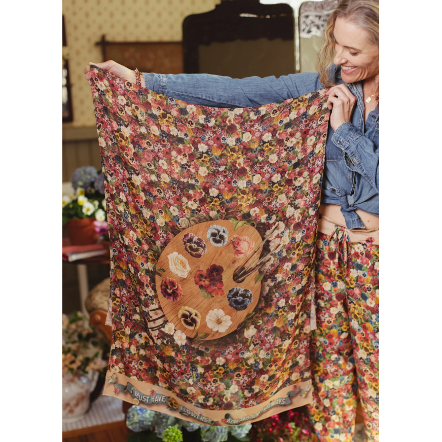 SCARF | ART OF LIFE-Uncategorised-MARKET OF STARS-Coriander