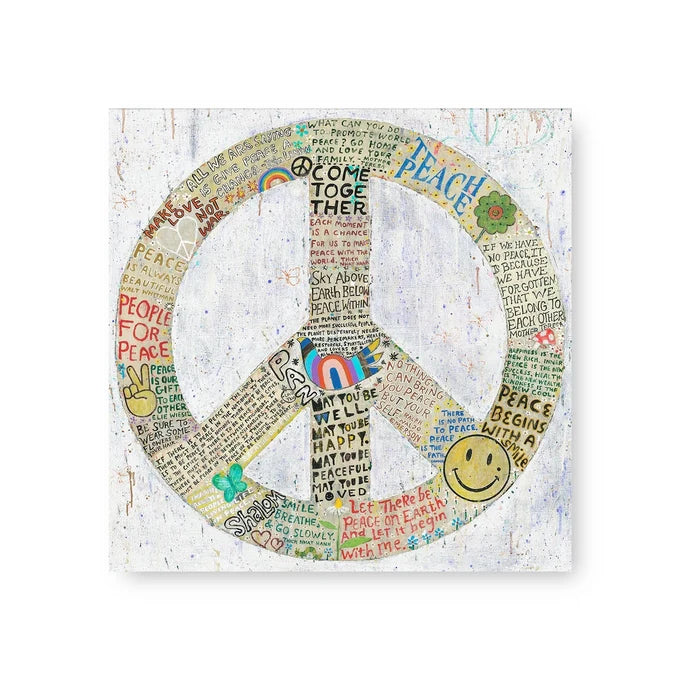 ART TILE COLLECTION 12X12 | CHOOSE PEACE-Home-SUGARBOO-Coriander