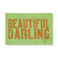ART TILE COLLECTION 8X12 | BEAUTIFUL DARLING-Home-SUGARBOO-Coriander