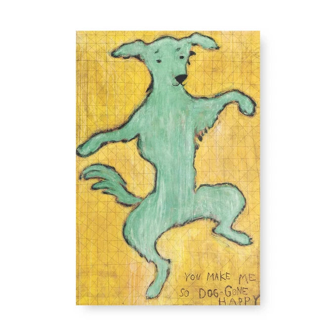 ART TILE COLLECTION 8X12 | DANCING DOG-Home-SUGARBOO-Coriander